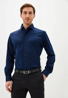 Рубашка, Eterna, цвет: синий. Артикул: MP002XM1ZQTU. Одежда / Рубашки / Eterna