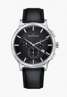 Часы, Claude Bernard, цвет: черный. Артикул: MP002XM20T25. Claude Bernard