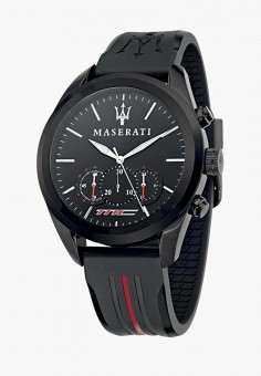 Часы, Maserati, цвет: черный. Артикул: MP002XM20X52. Maserati