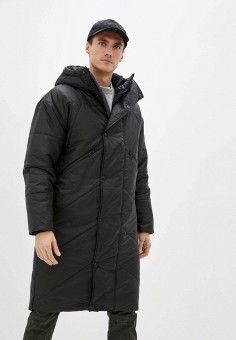 Куртка утепленная, Xaska, цвет: черный. Артикул: MP002XM22E3F. Одежда / Одежда больших размеров / Xaska
