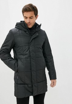 Куртка утепленная, Xaska, цвет: черный. Артикул: MP002XM23EXK. Одежда / Одежда больших размеров / Xaska