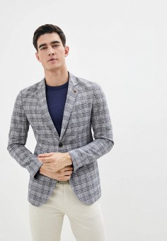 Пиджак, El Caballo Sevilla 1892, цвет: серый. Артикул: MP002XM24USZ. Одежда / Пиджаки и костюмы