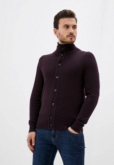 Кардиган, Henderson, цвет: фиолетовый. Артикул: MP002XM2512F. Одежда / Джемперы, свитеры и кардиганы / Кардиганы