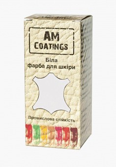 Краска для гладкой кожи, AM Coatings, цвет: белый. Артикул: MP002XU010NV. AM Coatings