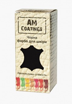 Краска для гладкой кожи, AM Coatings, цвет: черный. Артикул: MP002XU010NX. AM Coatings
