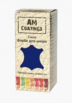 Краска для гладкой кожи, AM Coatings, цвет: синий. Артикул: MP002XU010O3. AM Coatings