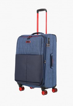 Чемодан, Travelite, цвет: синий. Артикул: MP002XU03LXK. Аксессуары / Чемоданы и дорожные сумки