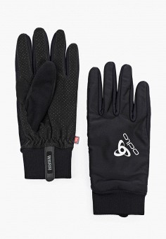 Перчатки, Odlo, цвет: черный. Артикул: MP002XU042ZY. Аксессуары / Перчатки и варежки