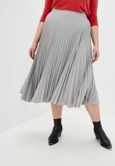 Юбка, Jhiva, цвет: серый. Артикул: MP002XW003JQ. Одежда / Юбки