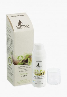 Крем для лица, Sativa, цвет: белый. Артикул: MP002XW02HR2. Sativa