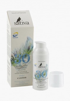 Крем для лица, Sativa, цвет: белый. Артикул: MP002XW02LCU. Sativa