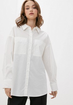 Рубашка, I Am Studio, цвет: белый. Артикул: MP002XW02LE9. Одежда / Блузы и рубашки / Рубашки / I Am Studio