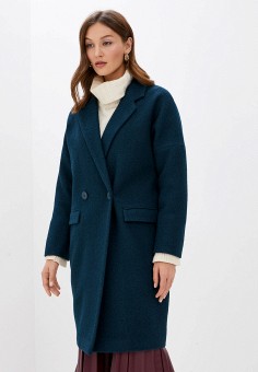 Пальто, Wolfstore, цвет: бирюзовый. Артикул: MP002XW02M4I. Одежда / Верхняя одежда / Пальто