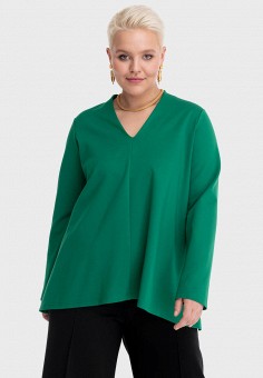 Блуза, W&B, цвет: зеленый. Артикул: MP002XW02VM3. Одежда / Блузы и рубашки / Блузы / W&B