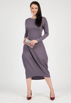 Платье, Grey Cat, цвет: фиолетовый. Артикул: MP002XW036ZV. Одежда / Платья и сарафаны / Повседневные платья / Grey Cat