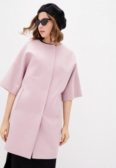 Пальто, Florens, цвет: розовый. Артикул: MP002XW03H0L. Florens