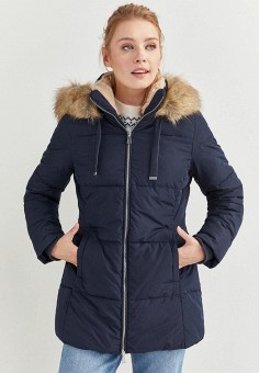 Пуховик, Springfield, цвет: синий. Артикул: MP002XW03JQJ. Springfield