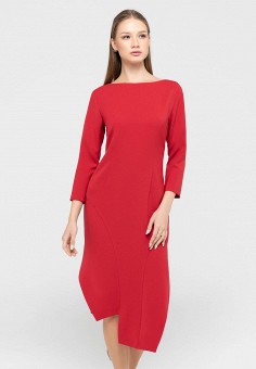 Платье, Bru, цвет: красный. Артикул: MP002XW03KJ6. Одежда
