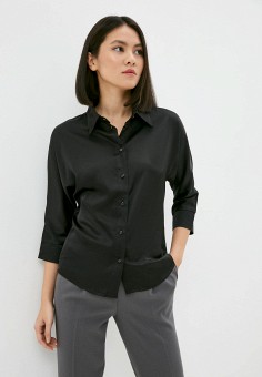 Блуза, shovsvaro, цвет: черный. Артикул: MP002XW03POC. Одежда / Блузы и рубашки / Блузы / shovsvaro