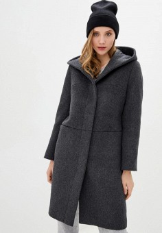 Пальто, Florens, цвет: серый. Артикул: MP002XW03Z9N. Florens