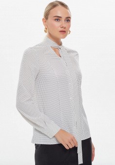 Блуза, Lezzarine, цвет: белый. Артикул: MP002XW0420I. Одежда / Блузы и рубашки / Блузы / Lezzarine