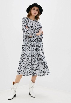 Платье, Sela, цвет: голубой. Артикул: MP002XW046OB. Sela