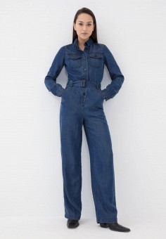 Комбинезон, Zarina, цвет: синий. Артикул: MP002XW04JUR. Одежда / Комбинезоны