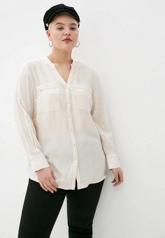 Блуза, Samoon by Gerry Weber, цвет: белый. Артикул: MP002XW04MJM. Одежда / Блузы и рубашки / Блузы / Samoon by Gerry Weber