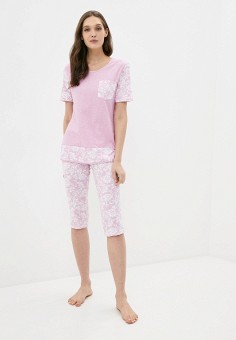 Пижама, Селтекс, цвет: розовый. Артикул: MP002XW04QF7. Одежда / Домашняя одежда / Пижамы