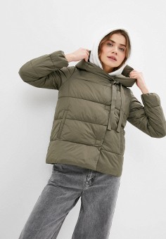 Куртка утепленная, Befree, цвет: хаки. Артикул: MP002XW04SE5. Befree