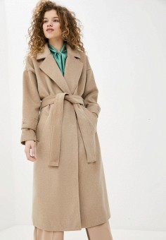 Пальто, Concept Club, цвет: бежевый. Артикул: MP002XW04TZC. Одежда / Верхняя одежда / Пальто