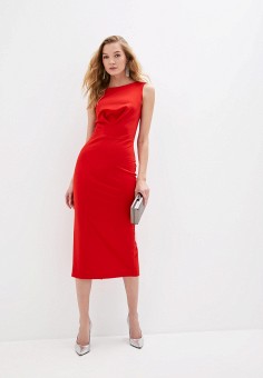 Платье, Mist, цвет: красный. Артикул: MP002XW050YM. Одежда / Платья и сарафаны