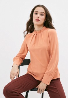 Блуза, AM One, цвет: оранжевый. Артикул: MP002XW051IT. Одежда / Блузы и рубашки / Блузы / AM One