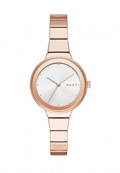 Часы, DKNY, цвет: золотой. Артикул: MP002XW053AG. DKNY