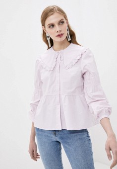 Блуза, Sela, цвет: фиолетовый. Артикул: MP002XW05CQN. Sela