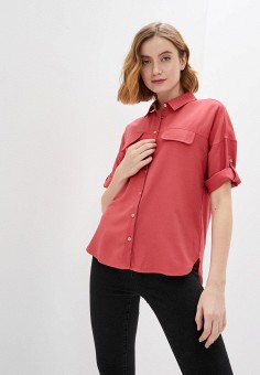 Рубашка, Mavi, цвет: розовый. Артикул: MP002XW05N2K. Одежда / Блузы и рубашки / Рубашки / Mavi