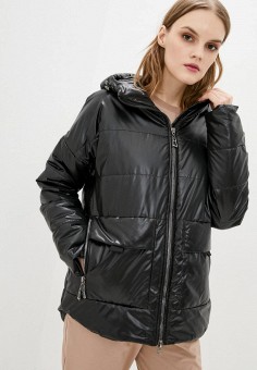 Куртка утепленная, Modniy Oazis, цвет: черный. Артикул: MP002XW05RD3. Одежда / Одежда больших размеров / Верхняя одежда