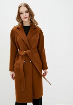 Пальто, Florens, цвет: коричневый. Артикул: MP002XW05VTH. Florens