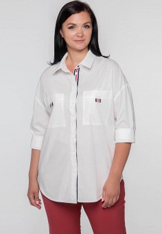 Рубашка, Limonti, цвет: белый. Артикул: MP002XW06B3Y. Одежда / Блузы и рубашки / Рубашки / Limonti