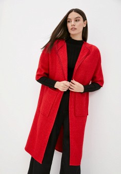 Пальто, Emansipe, цвет: красный. Артикул: MP002XW06DL3. Одежда / Верхняя одежда / Пальто