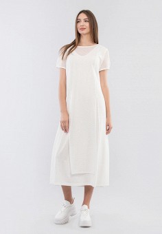 Платье, Maxa, цвет: белый. Артикул: MP002XW06FCF. Maxa