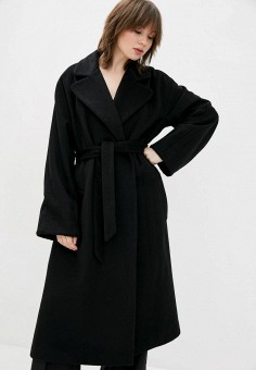 Пальто, Miss Secret, цвет: черный. Артикул: MP002XW06FD4. Miss Secret