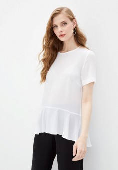 Блуза, Woman eGo, цвет: белый. Артикул: MP002XW06GDU. Одежда / Блузы и рубашки / Блузы / Woman eGo