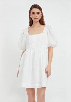 Платье, Finn Flare, цвет: белый. Артикул: MP002XW06IFQ. Одежда / Платья и сарафаны / Повседневные платья / Finn Flare