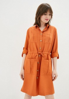 Платье, German Volf, цвет: оранжевый. Артикул: MP002XW06LX7. German Volf
