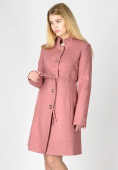 Пальто, Raslov, цвет: розовый. Артикул: MP002XW06MAL. Raslov