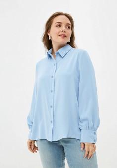 Блуза, Bordo, цвет: голубой. Артикул: MP002XW06MXK. Одежда / Блузы и рубашки / Блузы