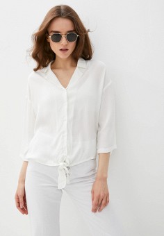 Блуза, DeFacto, цвет: белый. Артикул: MP002XW06P5G. Одежда / Блузы и рубашки / Блузы / DeFacto