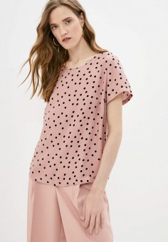 Блуза, Vera Moni, цвет: розовый. Артикул: MP002XW06YAC. Одежда / Блузы и рубашки / Блузы / Vera Moni
