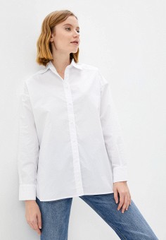 Рубашка, Polnolunie, цвет: белый. Артикул: MP002XW072P8. Одежда / Блузы и рубашки / Рубашки / Polnolunie